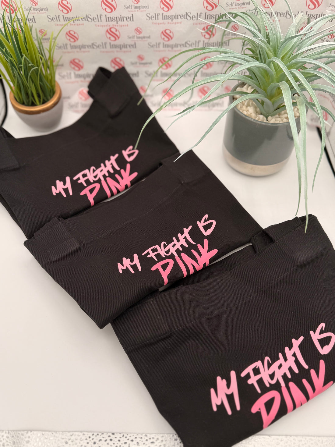 My Fight Is Pink Tote Bag